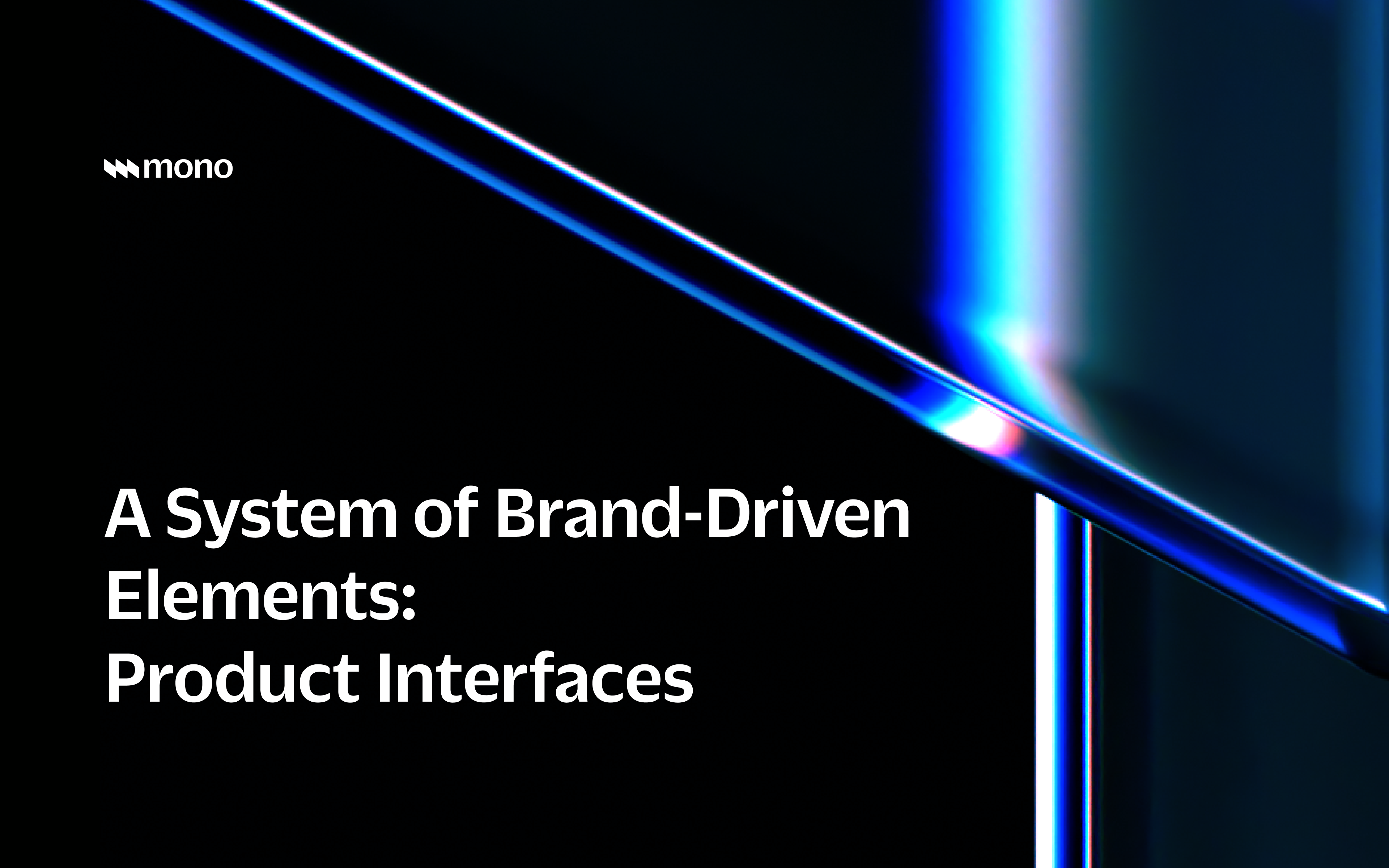 A System of Brand-driven Elements